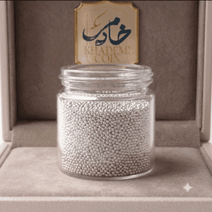 ساچمه نقره خالص وزنی